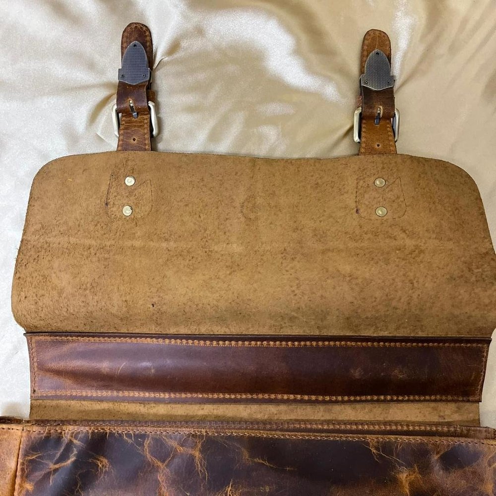 NWT Aaron Leather Goods 1pc bag - Picture 4 of 11